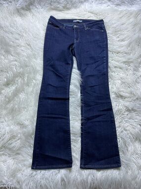 Levi’s 715 Bootcut Jeans Hemmed Dark Wash Indigo Denim